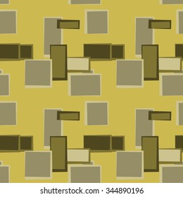 Abstract seamless pattern with rectangles. Colorful  background for creating card, web page background, wallpaper and textile.