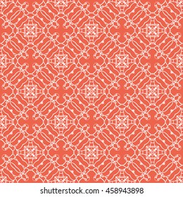 Abstract seamless pattern of red color for wallpapers and background.