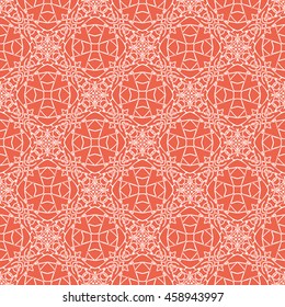 Abstract seamless pattern of red color for wallpapers and background.