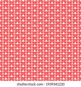 Abstract Seamless Pattern Red Doodle Geometric Figures Background Vector