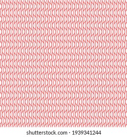 Abstract Seamless Pattern Red Doodle Geometric Figures Background Vector