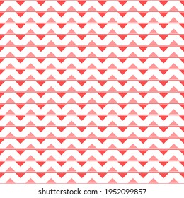 Abstract Seamless Pattern Red Doodle Geometric Figures Background Vector