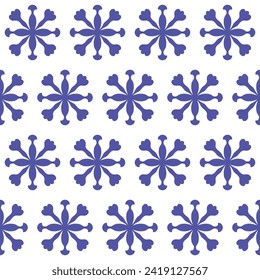 Abstract seamless pattern with repeated round shape. Vector decorative texture, perfect for fabric design, wallpaper and surface design. Retro styled background