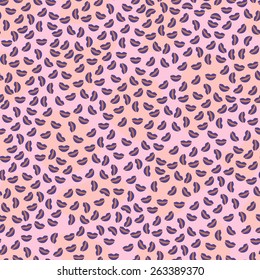 Abstract seamless pattern resembles the color of the leopard.