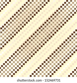 Abstract seamless pattern in retro style