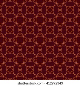 Abstract seamless pattern. Retro vintage style.