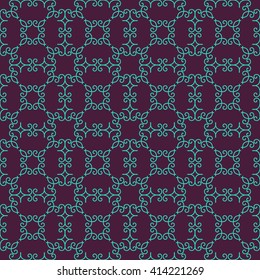 Abstract seamless pattern. Retro vintage style.