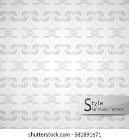 abstract seamless pattern ribbon bow lattice. white texture background 
geometric vintage vector illustration