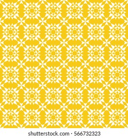 Abstract seamless pattern of Ripe Lemon yellow color for wallpapers and background.