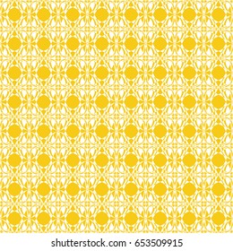 Abstract seamless pattern of Ripe Lemon yellow color for wallpapers and background.