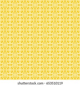 Abstract seamless pattern of Ripe Lemon yellow color for wallpapers and background.