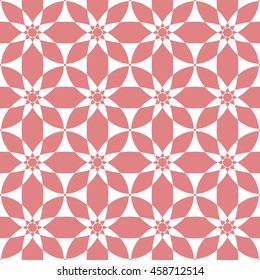 Abstract seamless pattern of Rose pink color for wallpapers and background.