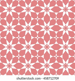 Abstract seamless pattern of Rose pink color for wallpapers and background.