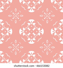 Abstract seamless pattern of Rose pink color for wallpapers and background.