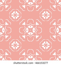 Abstract seamless pattern of Rose pink color for wallpapers and background.