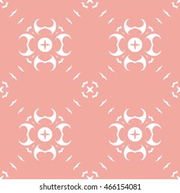 Abstract seamless pattern of Rose pink color for wallpapers and background.