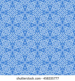 Abstract seamless pattern of royal blue color for wallpapers and background.
