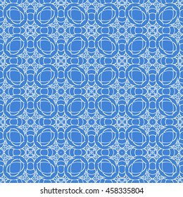 Abstract seamless pattern of royal blue color for wallpapers and background.
