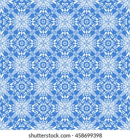 Abstract seamless pattern of royal blue color for wallpapers and background.