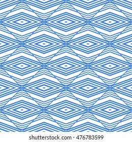 Abstract seamless pattern of royal blue color for wallpapers and background.
