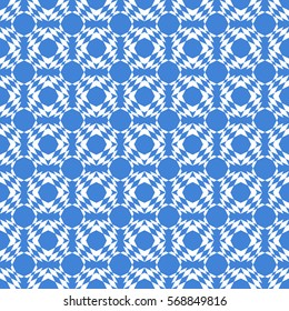 Abstract seamless pattern of Royal Blue color for wallpapers and background.