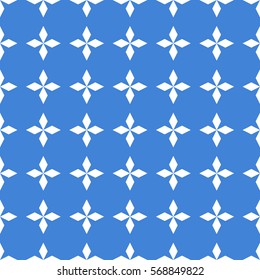 Abstract seamless pattern of Royal Blue color for wallpapers and background.