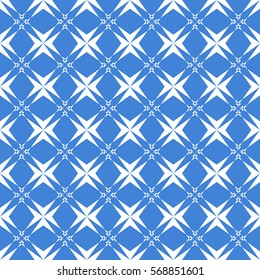 Abstract seamless pattern of Royal Blue color for wallpapers and background.