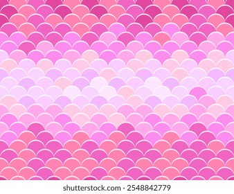 Abstract seamless pattern. Scale animal background. Pink snake or fish skin. Squama pattern. Design for wrapping paper, fabric, design.