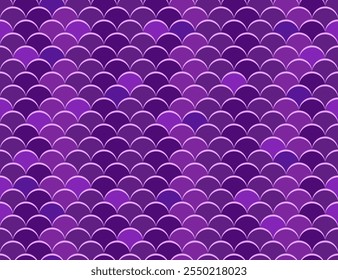 Abstract seamless pattern. Scale animal background. Dark purple snake or fish skin. Squama pattern. Design for wrapping paper, fabric, design.