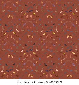 Abstract seamless pattern with sea shells. Abstract background with little shell for your business artwork.