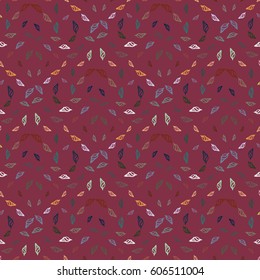 Abstract seamless pattern with sea shells. Abstract background with little shell for your business artwork.