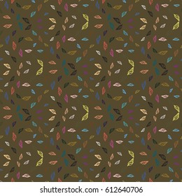 Abstract seamless pattern with sea shells. Abstract background with little shell for your business artwork.