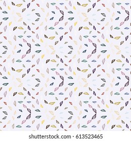 Abstract seamless pattern with sea shells. Abstract background with little shell for your business artwork.