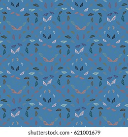 Abstract seamless pattern with sea shells. Abstract background with little shell for your business artwork.