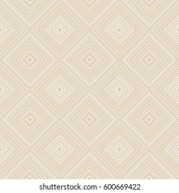 Abstract seamless pattern with set of lines and squares. Mosaic background.