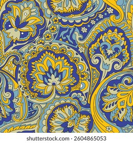 Abstract  seamless pattern SILKY design for fashion textiles, graphics, background