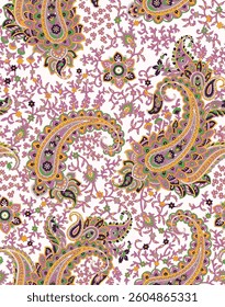Abstract  seamless pattern SILKY design for fashion textiles, graphics, background