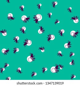 Abstract seamless pattern with simple chaotic grunge circles