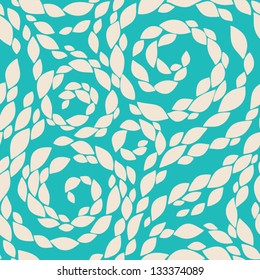 Abstract seamless pattern with simple elements