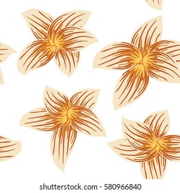 Abstract seamless pattern with simple elements