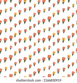 Abstract seamless pattern. Simple organic shapes
