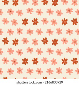 Abstract seamless pattern. Simple organic shapes
