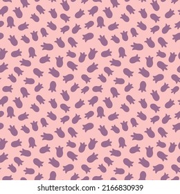 Abstract seamless pattern. Simple organic shapes
