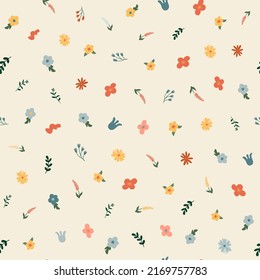 Resumen de un patrón impecable. Formas orgánicas simples
