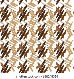 Abstract seamless pattern in skin tone