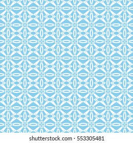 Abstract seamless pattern of Sky Blue color for wallpapers and background.