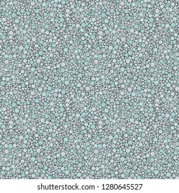 Abstract seamless pattern small blue circles texture background