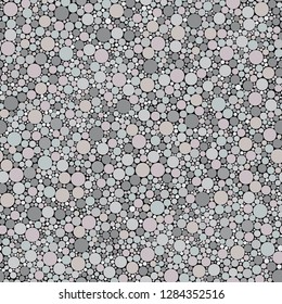 Abstract seamless pattern small grey circles texture background