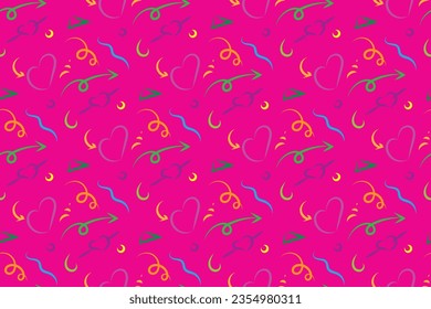 abstract seamless pattern with smooth color