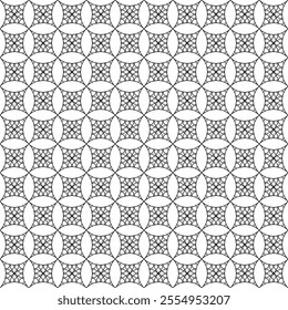 Abstract seamless pattern of smooth rhombuses. Geometric ornamental style pattern. Tiled ornament of geometric shapes. Texture for background. EPS Vector